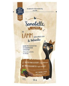 Sanabelle Snack Jagnięcina & Czarny bez 55g