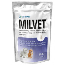 Milvet Preparat mlekozastępczy dla szczeniąt i kociąt 100g