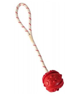 Trixie Piłka z linką 7cm [33482]