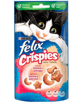 Felix Crispies Łosoś i Pstrąg 45g