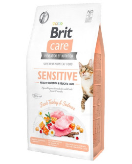 Brit Care Cat Grain Free Sensitive Healthy Digestion & Delicate Taste 400g