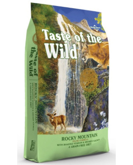 Taste of the Wild Rocky Mountain Feline z dziczyzną i łososiem 6,6kg