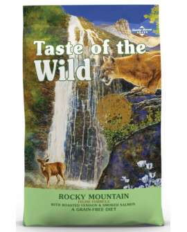 Taste of the Wild Rocky Mountain Feline z dziczyzną i łososiem 6,6kg