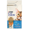 Purina Cat Chow 3in1 z indykiem 1,5kg