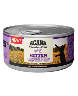 Acana Cat Premium Pate Kitten Chicken & Fish puszka 85g