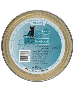 Catz Finefood Filety N.413 Kurczak/Tuńczyk tacka 85g