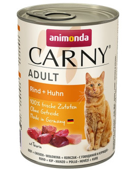 Animonda Carny Adult Wołowina + Kurczak puszka 400g