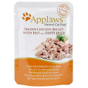 Applaws saszetka dla kota kurczak z wołowiną w galaretce 70g