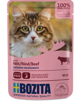 Bozita Cat Wołowina w sosie saszetka 85g