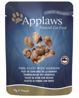 Applaws saszetka dla kota Tuńczyk i Leszcz 70g