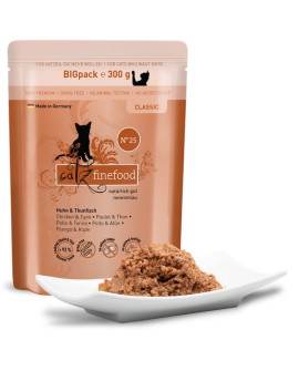 Catz Finefood Classic N.25 Kurczak i Tuńczyk saszetka 300g