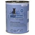 Catz Finefood Classic N.17 Drób i Krewetki puszka 400g
