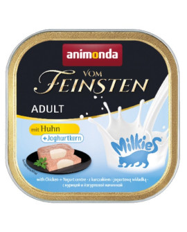Animonda vom Feinsten Milkies Cat Kurczak + Jogurt tacka 100g