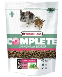 Versele-Laga Chinchilla & Degu Complete pokarm dla szynszyli i koszatniczki  500g