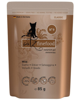 Catz Finefood Classic N.09 Dziczyzna saszetka 85g