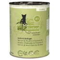 Catz Finefood Classic N.05 Łosoś i drób puszka 400g