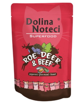 Dolina Noteci Superfood Kot Sarna i wołowina saszetka 85g