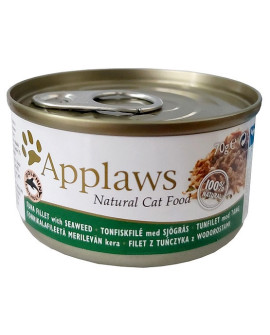 Applaws puszka dla kota Tuńczyk i Wodorosty 70g