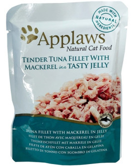 Applaws saszetka dla kota tuńczyk z makrelą w galaretce 70g