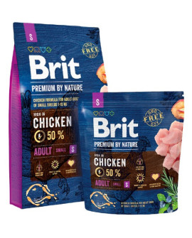 Brit Premium By Nature Adult S Small 3kg