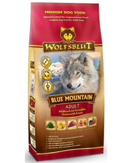 Wolfsblut Dog Blue Mountain Dziczyzna I Owoce Leśne 12,5Kg