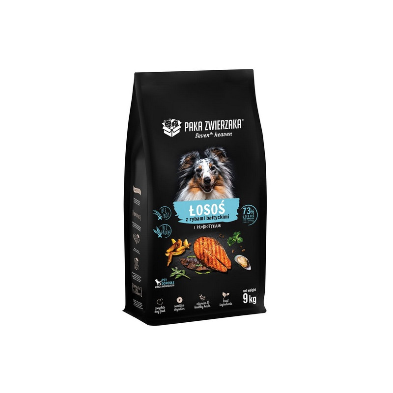 Paka Zwierzaka Seventh Heaven Łosoś Z Rybami Bałtyckimi 9Kg