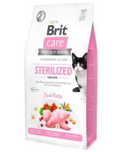 Brit Care Cat Grain Free Sterilized Sensitive 7Kg