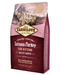 Carnilove Cat Salmon & Turkey For Kittens - Łosoś I Indyk 2Kg