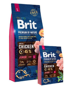 Brit Premium By Nature Junior L Large 3Kg