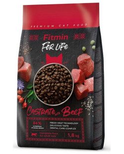 Fitmin Cat For Life Castrate Beef 1,8Kg
