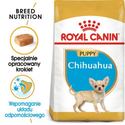 Royal Canin Chihuahua Puppy Karma Sucha Dla Szczeniąt Do 8 Miesiąca, Rasy Chihuahua 0,5Kg