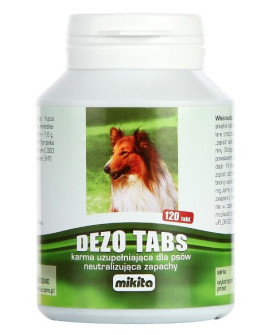 Mikita Dezotabs 120 Tabletek - Neutralizuje Zapachy