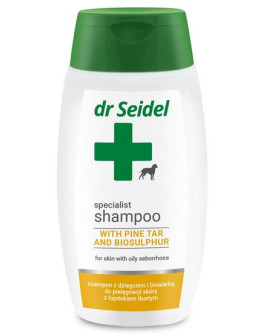 Dr Seidel Szampon Dla Psów Z Dziegciem I Biosiarką 220Ml