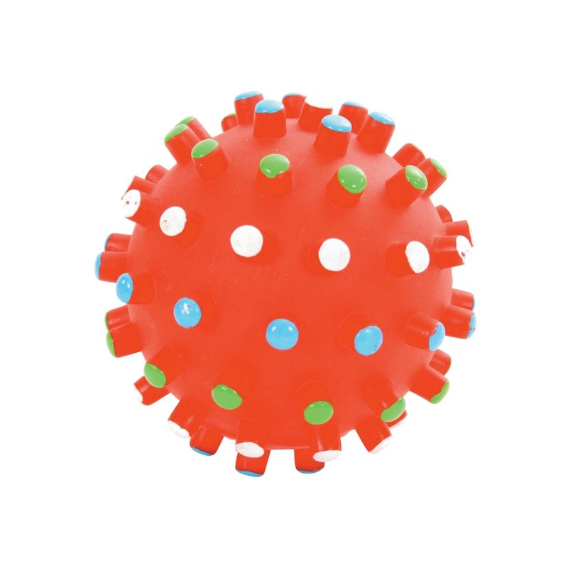 Zolux Zabawka Winylowa Piłka Z Wypustkami 10Cm [480784]