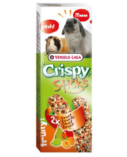 Versele-Laga Crispy Sticks Rabbit & Guinea Pig Fruits - Kolby Dla Królików I Świnek Z Owocami 110G