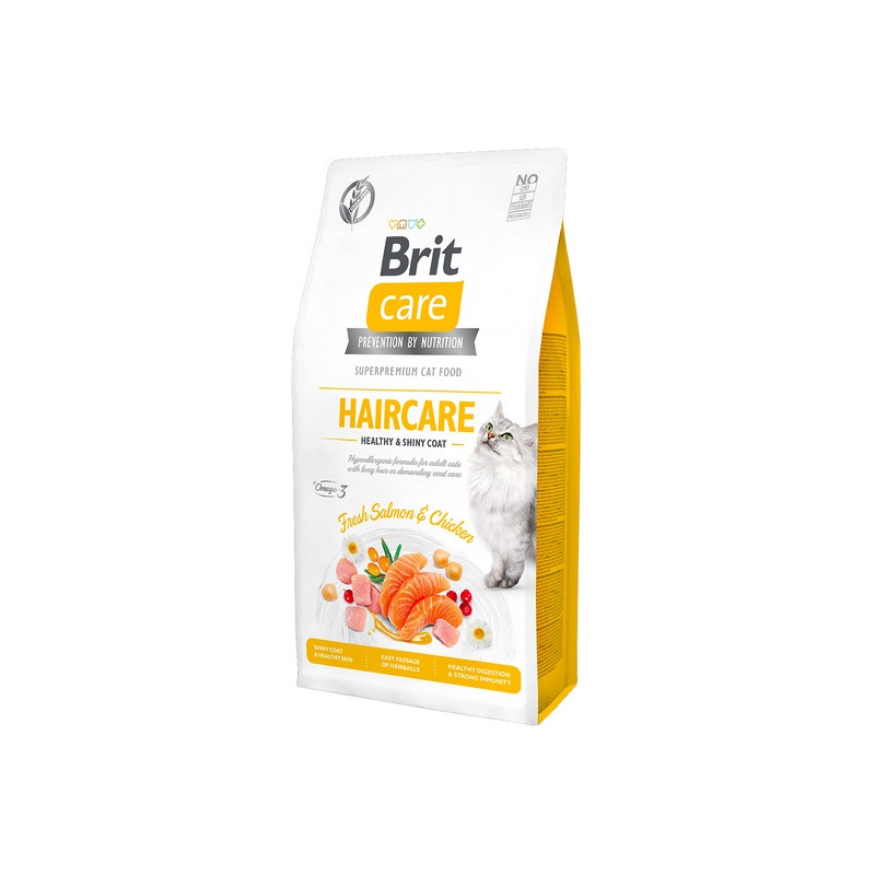 Brit Care Cat Grain Free Haircare Healthy & Shiny Coat 400g
