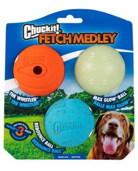 Chuckit! Fetch Medley Medium 3Pak [520520]