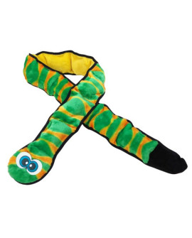 Outward Hound Invincibles Snake Orange/Green 12 Piszczałek [32005]