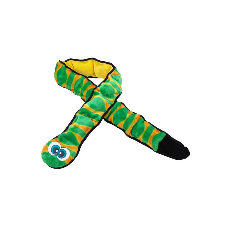 Outward Hound Invincibles Snake Orange/Green 12 Piszczałek [32005]