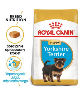 Royal Canin Yorkshire Terrier Puppy Karma Sucha Dla Szczeniąt Do 10 Miesiąca, Rasy Yorkshire Terrier 1,5Kg
