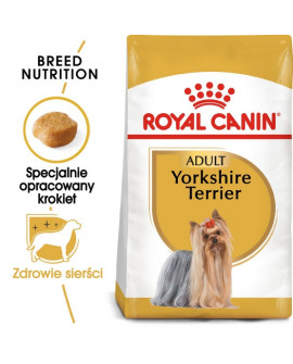 Royal Canin Yorkshire Terrier Adult Karma Sucha Dla Psów Dorosłych Rasy Yorkshire Terrier 0,5Kg