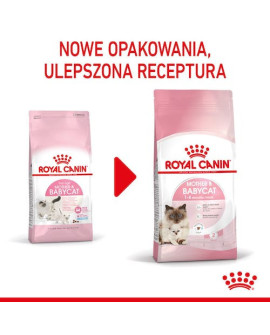 Royal Canin Mother&Babycat Karma Sucha Dla Kotek W Okresie Ciąży, Laktacji I Kociąt Od 1 Do 4 Miesiąca 400G