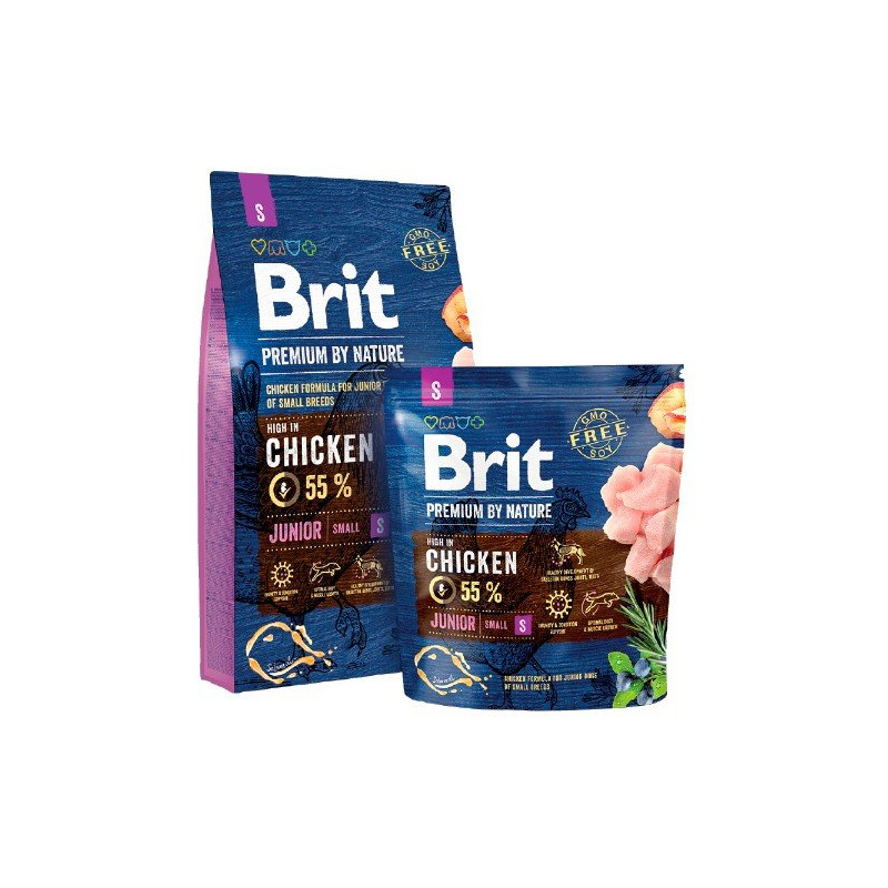 Brit Premium By Nature Junior S Small 3Kg