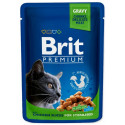 Brit Premium Cat Adult Kurczak Sterilised Saszetka 100G