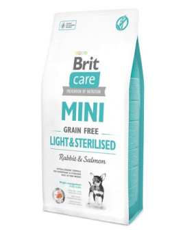 Brit Care Grain Free Mini Light & Sterilised 7Kg