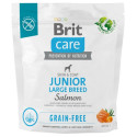 Brit Care Grain Free Junior Large Breed Salmon 1Kg