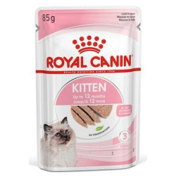 Royal Canin Kitten Pasztet (Loaf) Karma Mokra Dla Kociąt Do 12 Miesiąca Życia Saszetka 85G