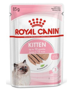 Royal Canin Kitten Pasztet (Loaf) Karma Mokra Dla Kociąt Do 12 Miesiąca Życia Saszetka 85G