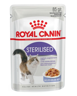 Royal Canin Sterilised W Galaretce Karma Mokra Dla Kotów Dorosłych, Sterylizowanych Saszetka 85G