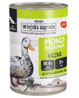 Wiejska Zagroda Monobiałkowa Kaczka Puszka 400G